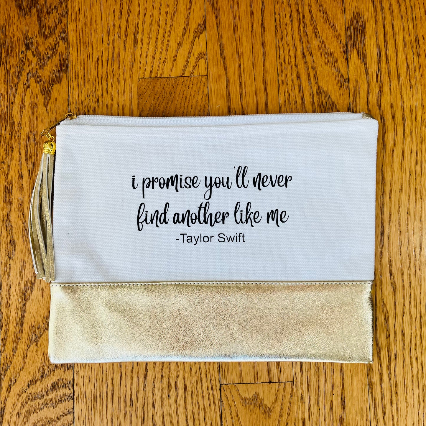 Canvas Inspirational Pouch